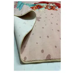 فرش کودک طرح پری دریایی کوچولو