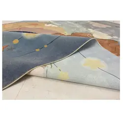 فرش کودک طرح خرس وماه کد100288