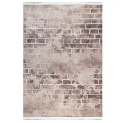 فرش فانتزی طرح دیوار آجری  کد100410