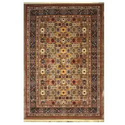 فرش گبه زمینه بژ بادامی کد H50210