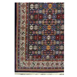 فرش گبه زمینه سرمه ایی کد H50210
