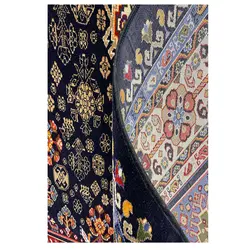 فرش گبه زمینه ذغالی کد H50204