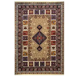 فرش گبه زمینه کرم کد H50203