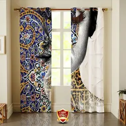 پرده مدرن آشپزخانه کد B199
