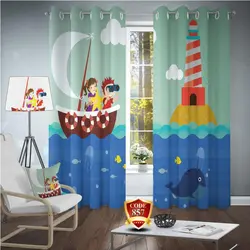 پرده اتاق کودک کد B115