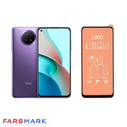 گلس سرامیکی مات گوشی شیائومی Xiaomi Redmi Note 9T