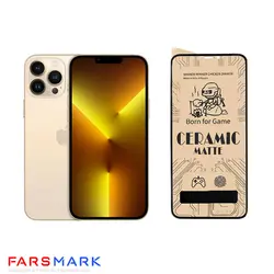 گلس سرامیکی مات گوشی آیفون Apple iPhone 13 Pro Max