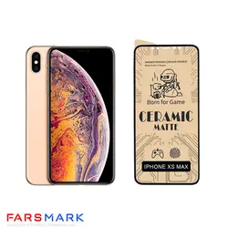 گلس سرامیکی مات گوشی آیفون Apple iPhone XS Max