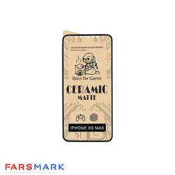 گلس سرامیکی مات گوشی آیفون Apple iPhone XS Max