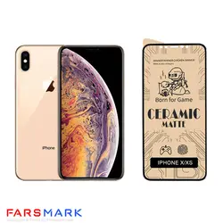 گلس سرامیکی مات گوشی آیفون Apple iPhone XS