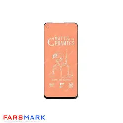 گلس سرامیکی مات گوشی شیائومی Xiaomi Redmi Note 9 5G