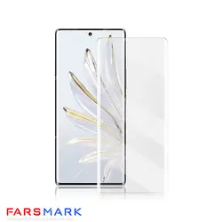 گلس فول چسب Honor 70 با چسپ UV