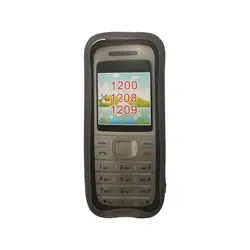 قیمت کاور ژله ای اصلی گوشی نوکیا Nokia 1200 مشکی