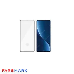 گلس فول چسب شفاف Xiaomi 12 Pro با چسپ UV