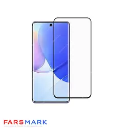 گلس فول چسب مات Huawei Nova 8 با چسپ UV