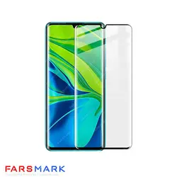 گلس فول چسب شفاف Xiaomi Mi Note 10 Pro با چسپ UV