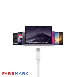 قیمت کابل شارژ تایپ سی اصلی لنوو Lenovo K14 Plus