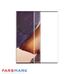 گلس فول چسب خمیده سامسونگ Samsung Galaxy Note 20 Ultra شفاف
