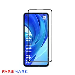 گلس فول چسب خمیده شیائومی Xiaomi Mi 11 Lite شفاف