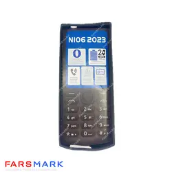 قیمت کاور ژله ای اصلی گوشی نوکیا Nokia 106 2023 دودی