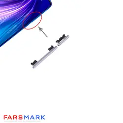 قیمت دکمه ولوم و پاور اصلی شیائومی Xiaomi Redmi Note 8 Pro
