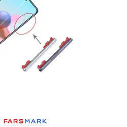 قیمت دکمه ولوم و پاور اصلی شیائومی Xiaomi Redmi Note 10S