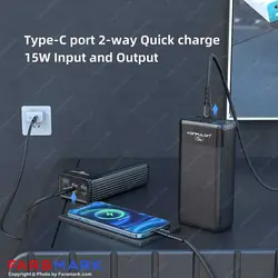 پاوربانک اصلی کانفلون Konfulon A21S 40000mAh 15W