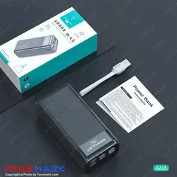 پاوربانک اصلی کانفلون Konfulon A21S 40000mAh 15W