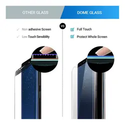محافظ صفحه نمایش شیشه ای سامسونگ Samsung Galaxy S9 Plus با چسپ UV