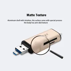 کارت خوان چند کاره ارلدم Earldom 3in1 Card Reader