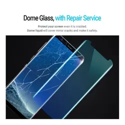 محافظ صفحه نمایش شیشه ای 3D سامسونگ Samsung Galaxy S10 با چسپ UV