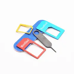 تبديل سيم کارت های نانو و ميکرو Nano Sim Adapter به 5 در 1