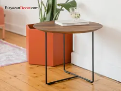 میزعسلی بلوط فریازان دکور مدل  walnut