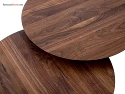 میزعسلی بلوط فریازان دکور مدل  walnut
