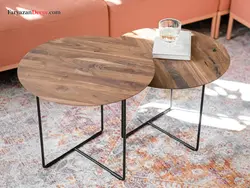 میزعسلی بلوط فریازان دکور مدل  walnut