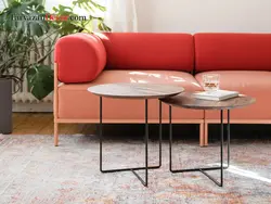 میزعسلی بلوط فریازان دکور مدل  walnut