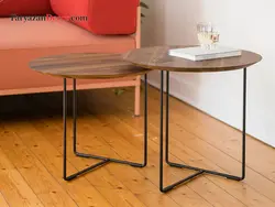 میزعسلی بلوط فریازان دکور مدل  walnut