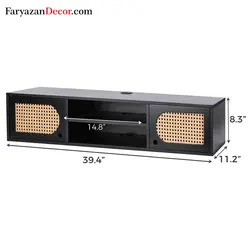 میز تلویزیون دیواری فریازان دکور مدل bayou-k1 - فریازان دکور