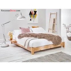 تخت خواب دو نفره فریازان دکور مدل Mahor_s - فریازان دکور