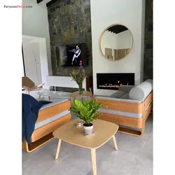 آینه فریازان دکور مدل لبه دار