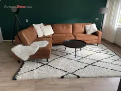 میز جلو مبلی و عسلی فریازان دکور مدل لبه دار چوب بلوط