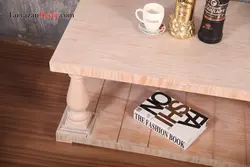 میز جلو مبلی فریازان دکور مدل انگلیسی بلوط