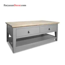 میز جلو مبلی فریازان دکور مدل کلاسیک مدرن  k1