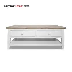 میز جلو مبلی فریازان دکور مدل کلاسیک مدرن  k1