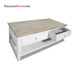 میز جلو مبلی فریازان دکور مدل کلاسیک مدرن  k1