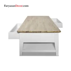 میز جلو مبلی فریازان دکور مدل کلاسیک مدرن  k1