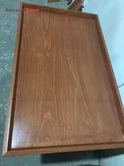 میز جلو مبلی فریازان دکور مدل لبه دار