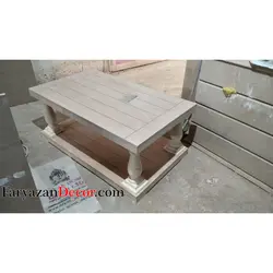 میز جلو مبلی خام فریازان دکور مدل