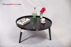 میز عسلی لبه دار فریازان دکور هم رنگ