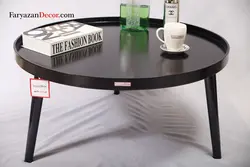 میز عسلی لبه دار فریازان دکور هم رنگ